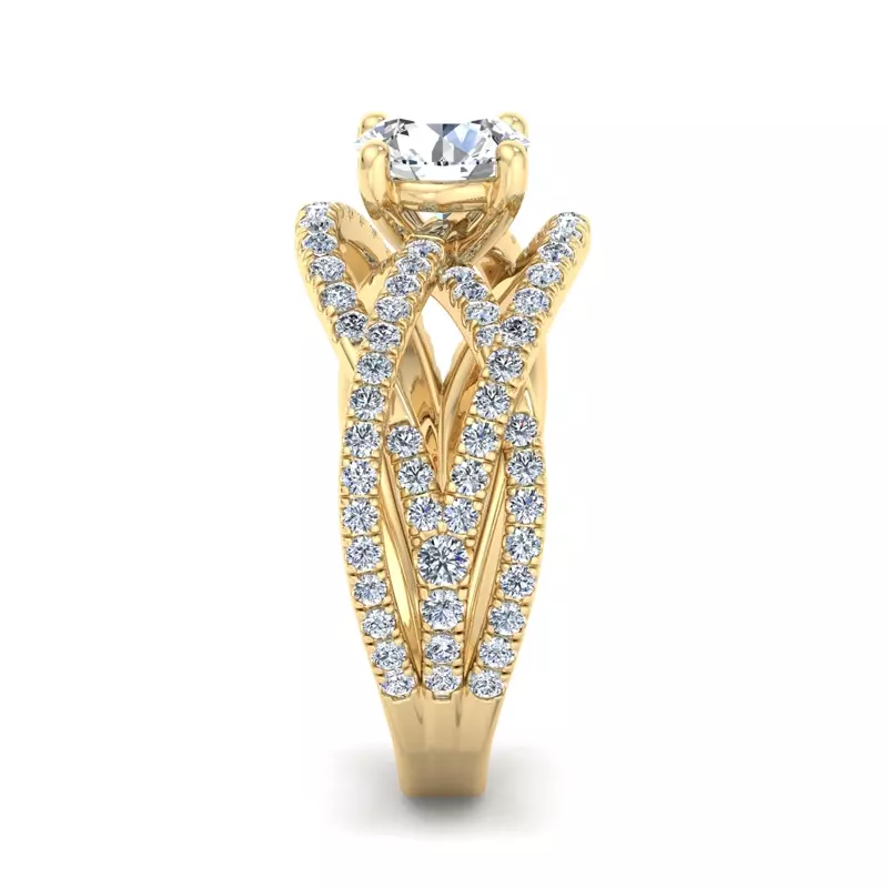 14K Yellow Gold Lena Engagement Ring