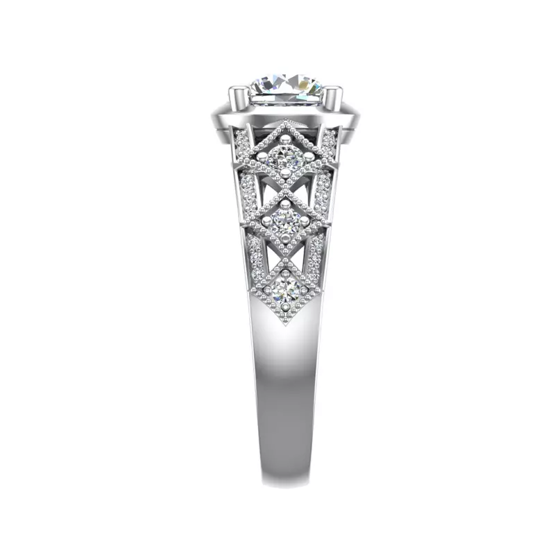 14K White Gold Paige Engagement Ring