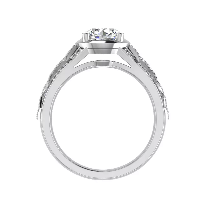 14K White Gold Paige Engagement Ring