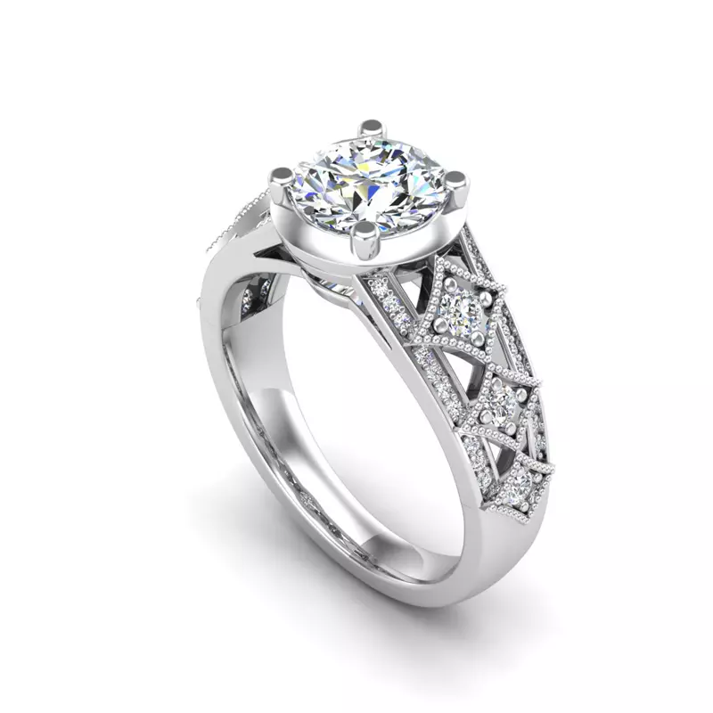 Platinum Paige Engagement Ring