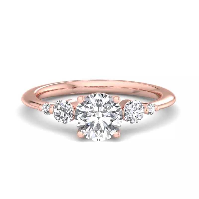 14K Rose Gold Adelaide Engagement Ring