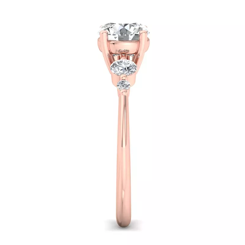 14K Rose Gold Adelaide Engagement Ring