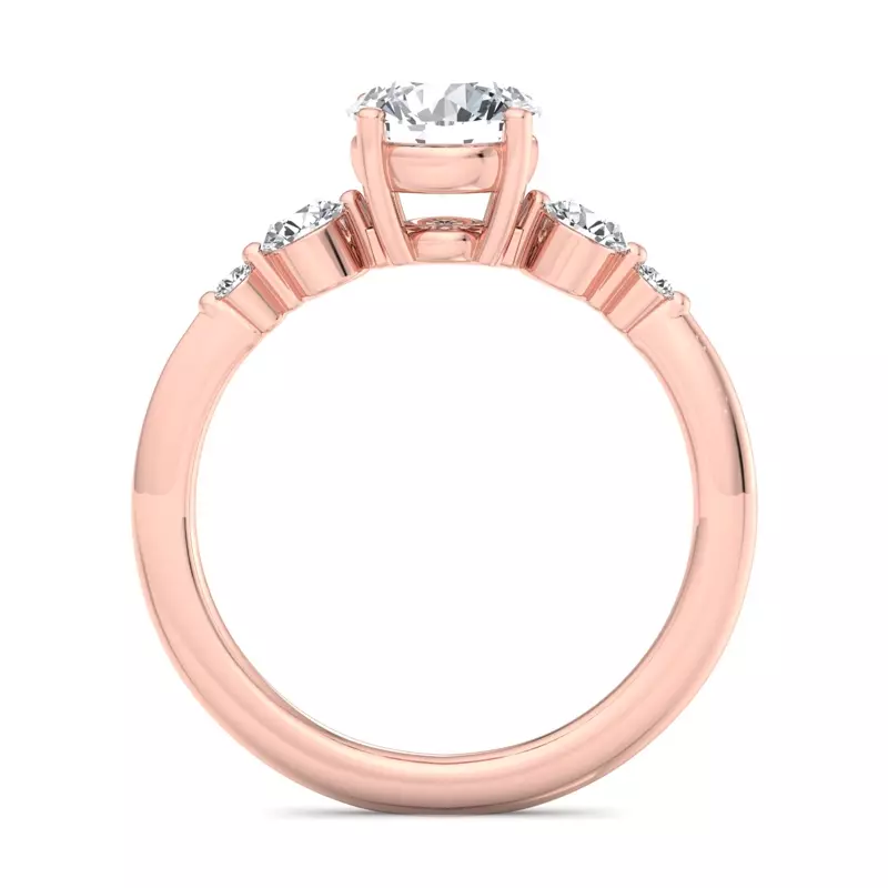 14K Rose Gold Adelaide Engagement Ring