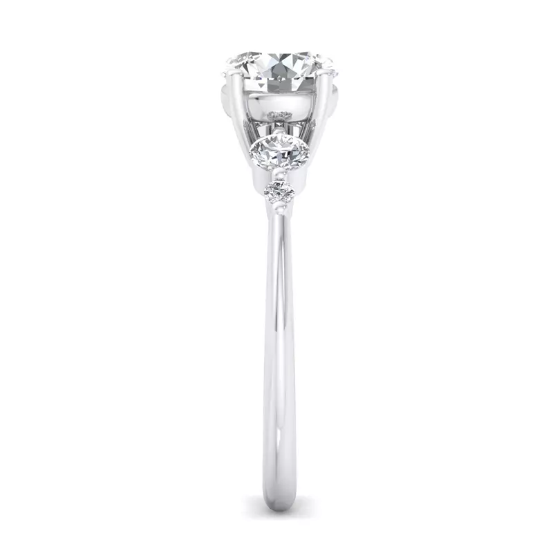 14K White Gold Adelaide Engagement Ring