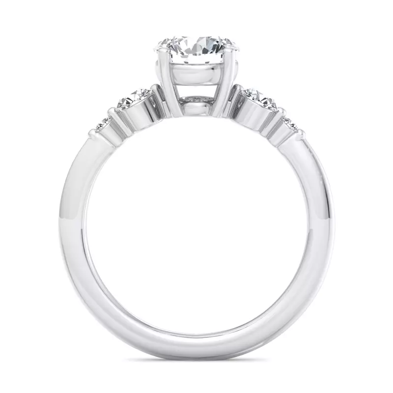 14K White Gold Adelaide Engagement Ring