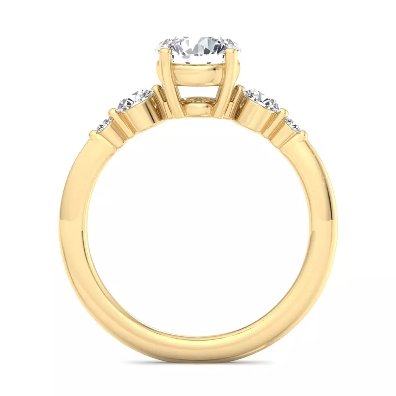 14K Yellow Gold Adelaide Engagement Ring