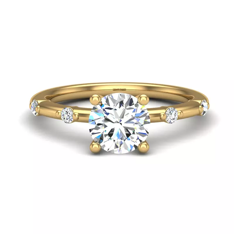 18K Yellow Gold Mariana Engagement Ring
