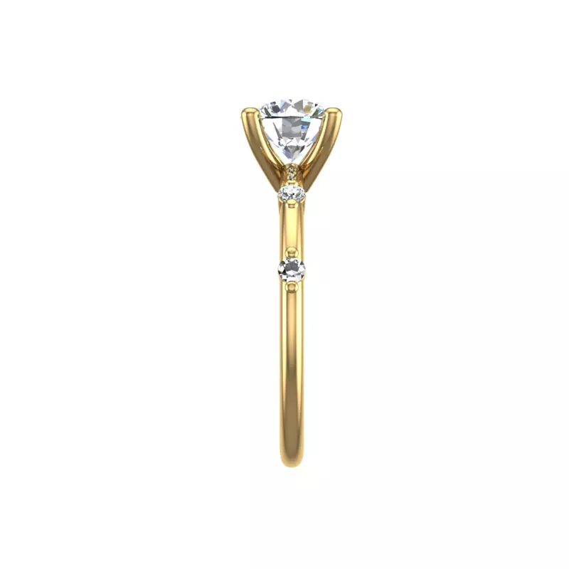 18K Yellow Gold Mariana Engagement Ring
