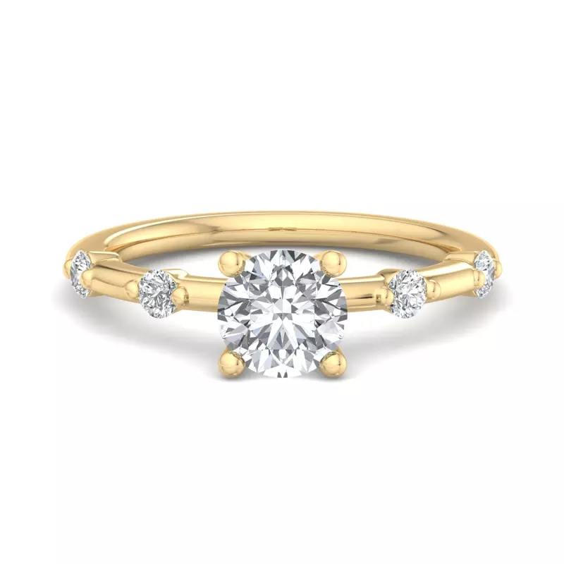 18K Yellow Gold Bristol Engagement Ring