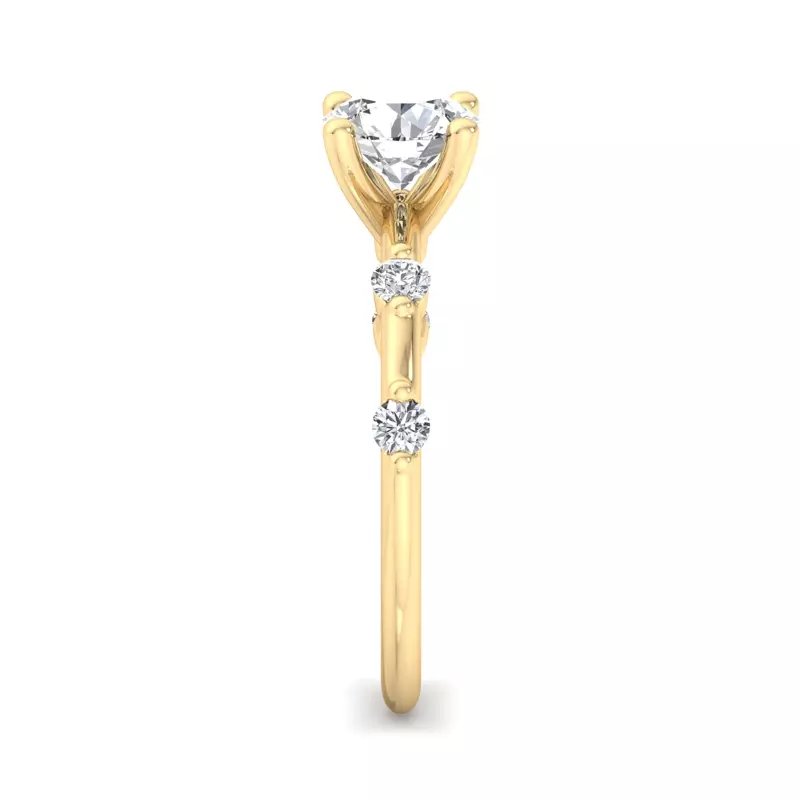 18K Yellow Gold Bristol Engagement Ring