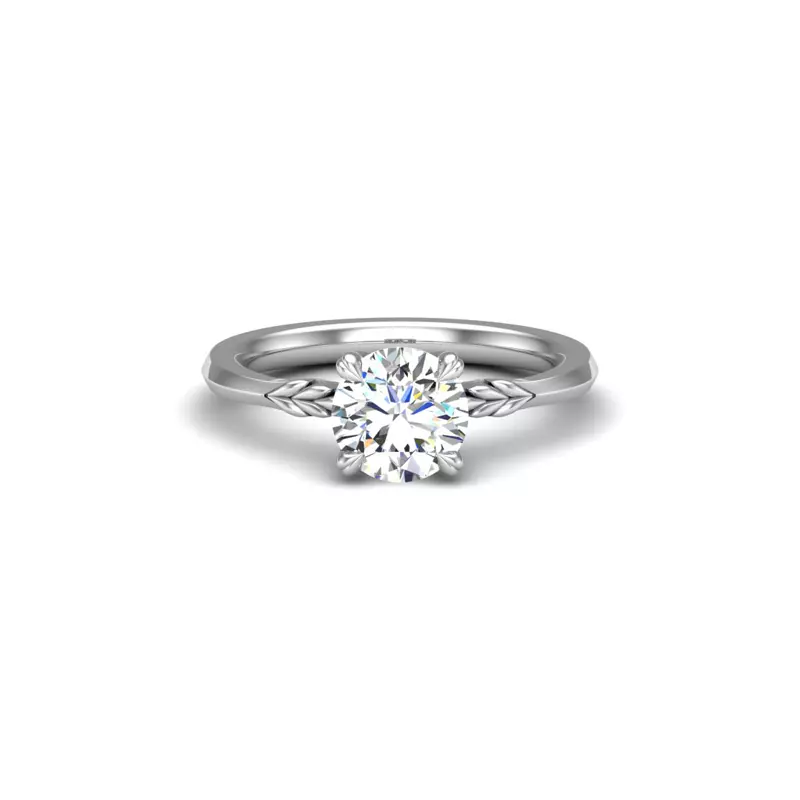 14K White Gold Stephanie Engagement Ring