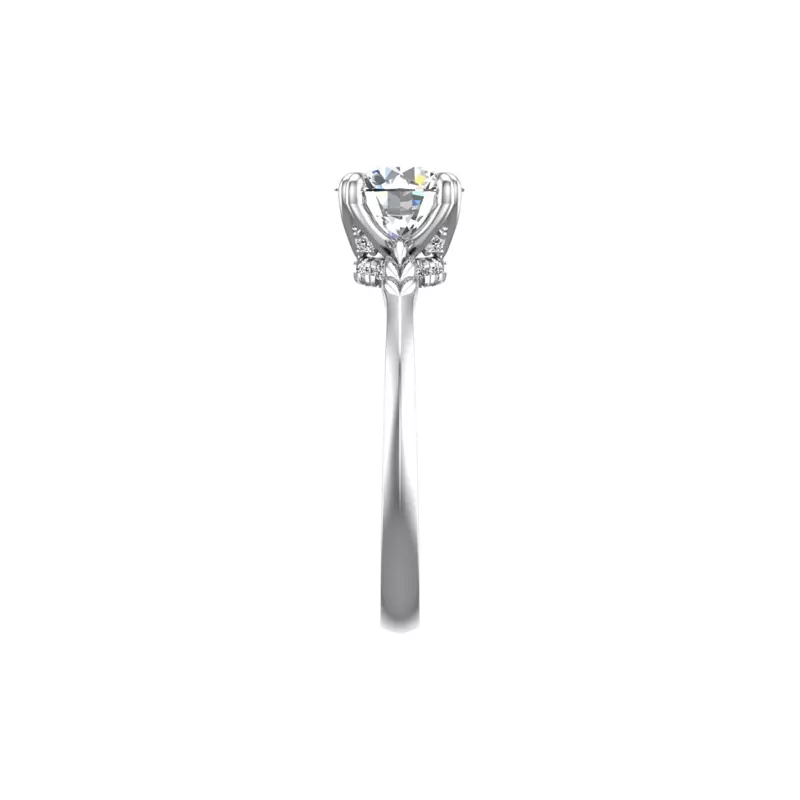 14K White Gold Stephanie Engagement Ring