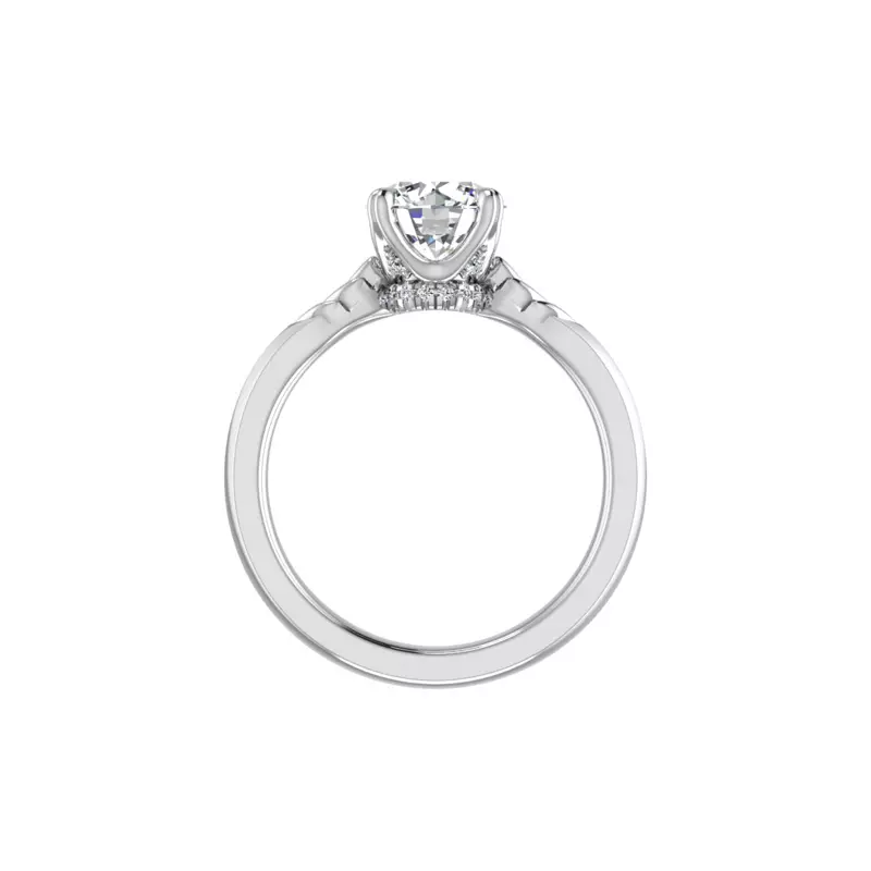 14K White Gold Stephanie Engagement Ring