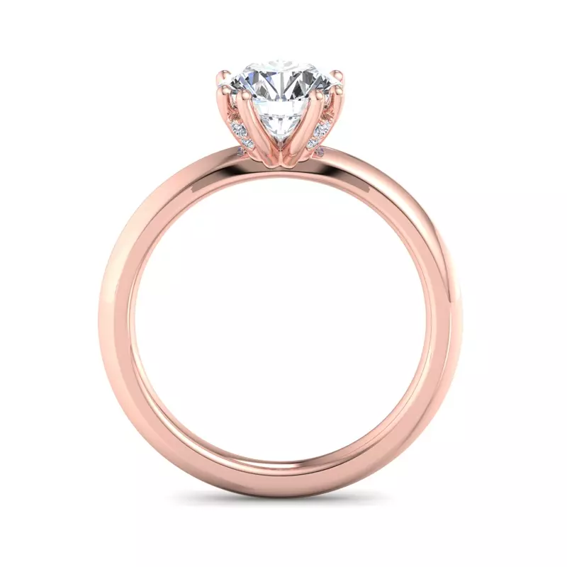14K Rose Gold Sarai Engagement Ring