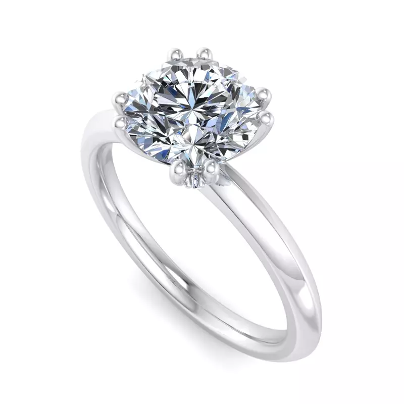 14K White Gold Sarai Engagement Ring