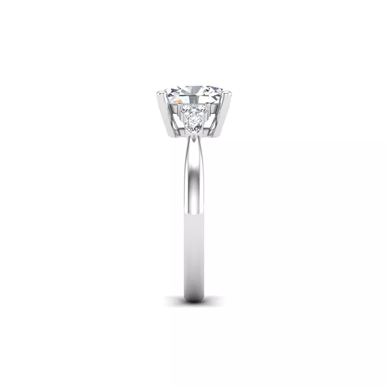 14K White Gold Avianna Engagement Ring