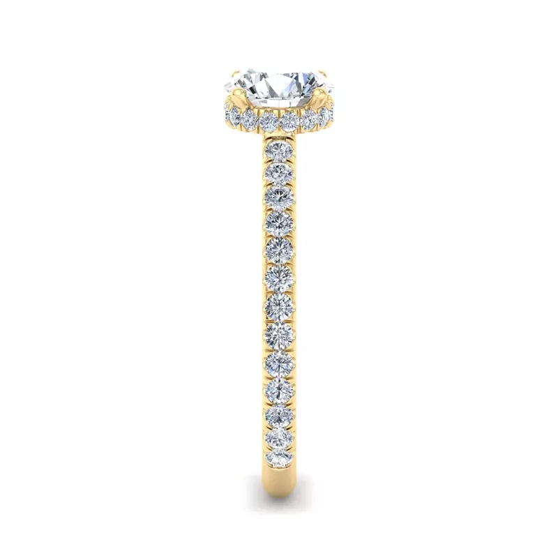 18K Yellow Gold Elora Engagement Ring