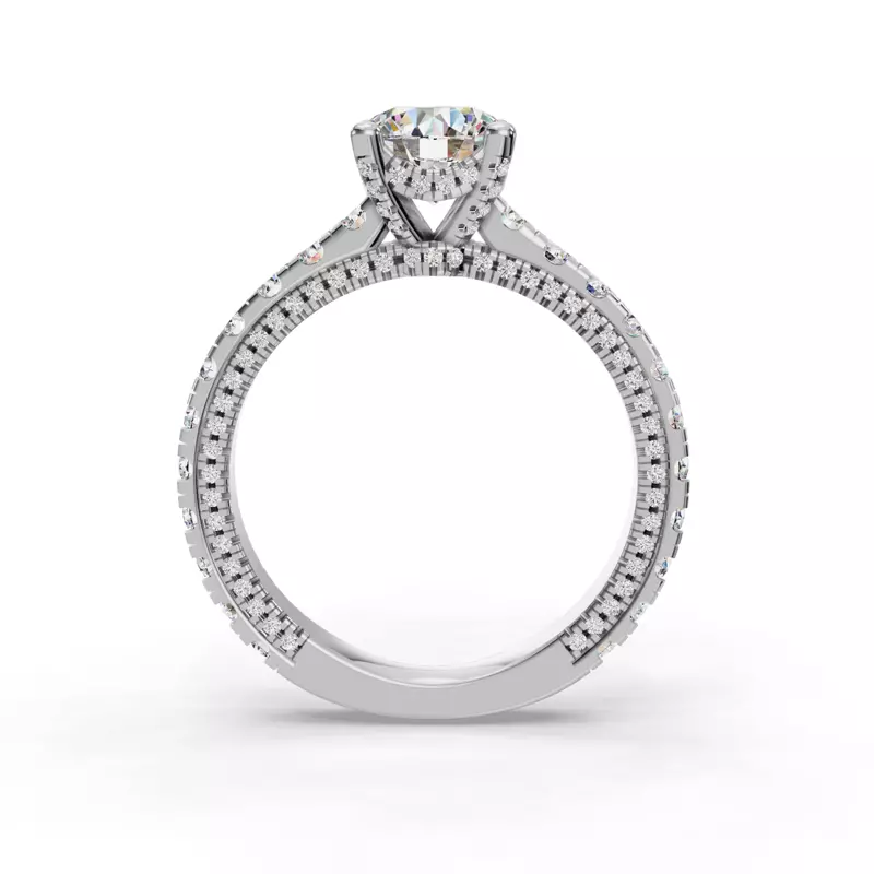 18K White Gold Katalina Engagement Ring