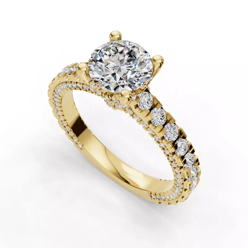 18K Yellow Gold Katalina Engagement Ring