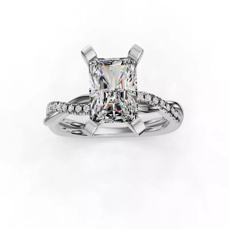 18K White Gold Heaven Engagement Ring