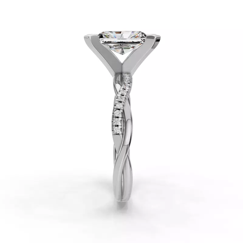 18K White Gold Heaven Engagement Ring
