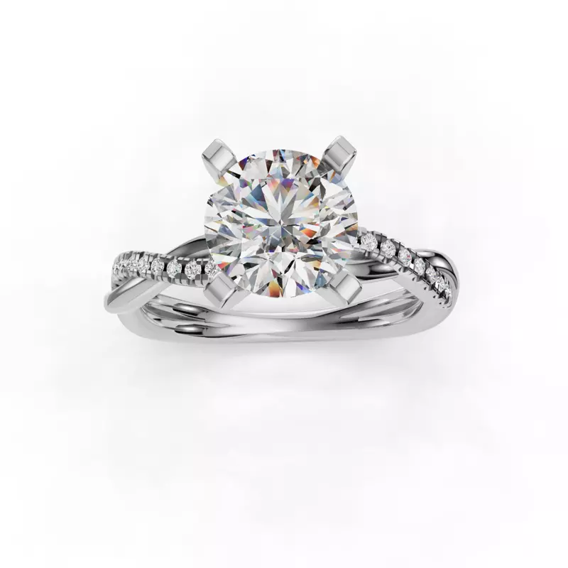 Platinum Heaven Engagement Ring