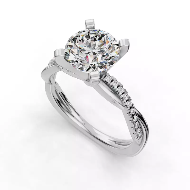Platinum Heaven Engagement Ring