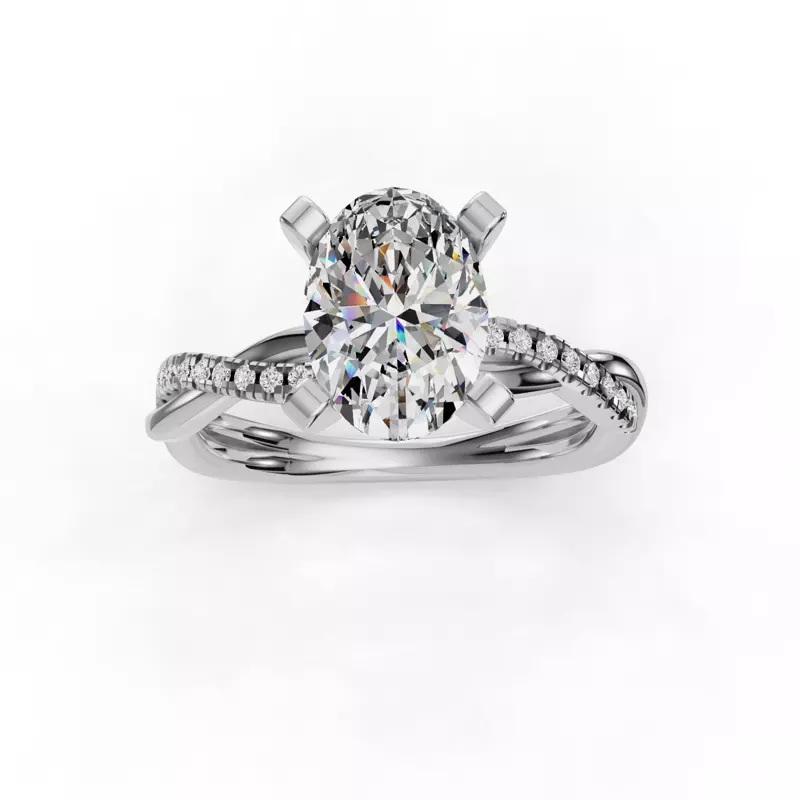 Platinum Heaven Engagement Ring