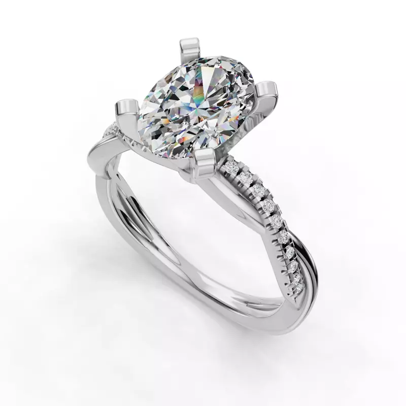 Platinum Heaven Engagement Ring