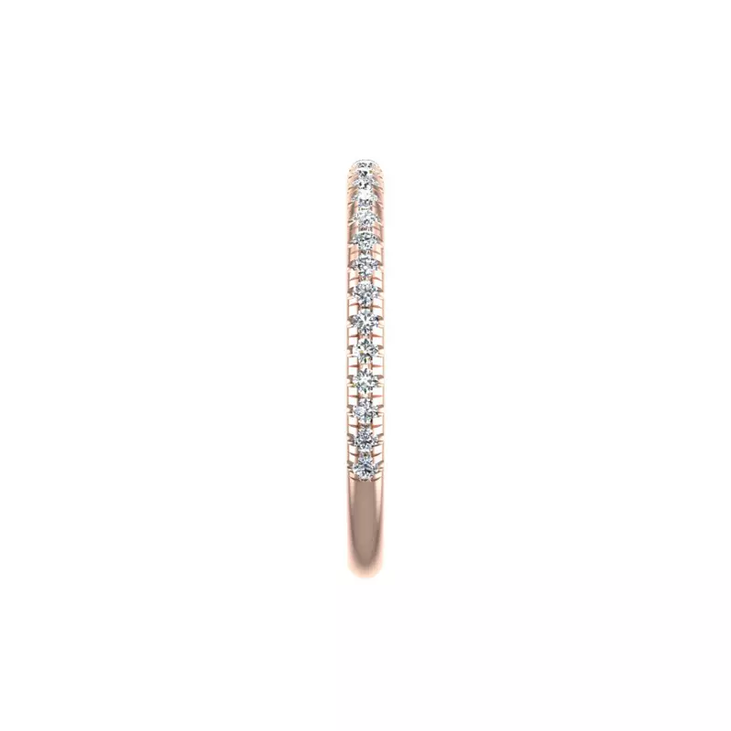 14K Rose Gold Naomi Pave Band