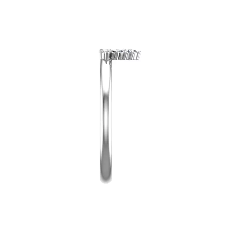 14K White Gold Cora Diamond Band