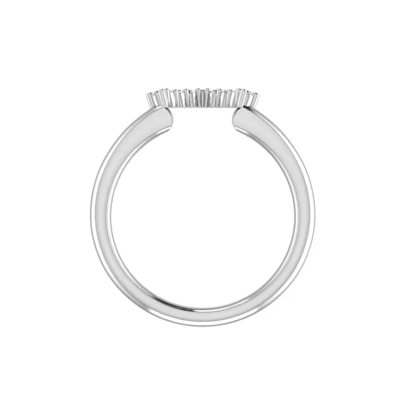 14K White Gold Cora Diamond Band