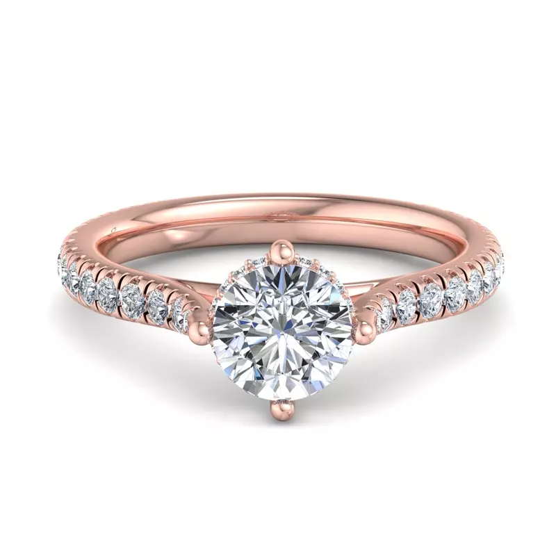 Madelyn Hidden Halo Engagement Ring