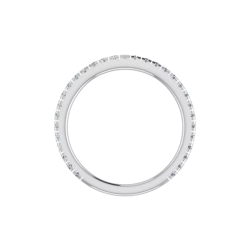 Platinum Madelyn Pave Band