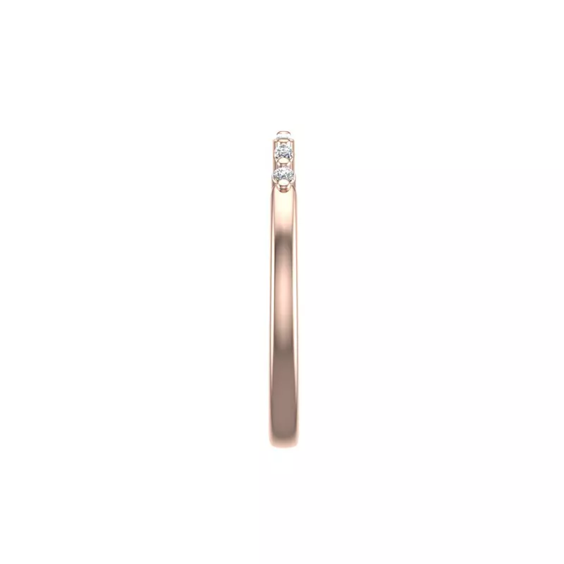 14K Rose Gold Allisson Marquise Diamond Band