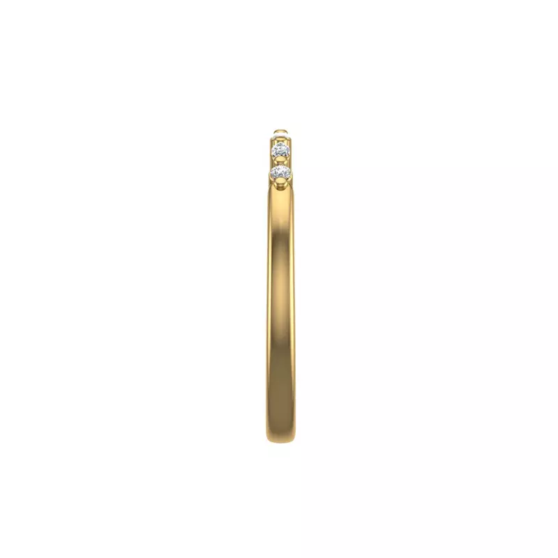 14K Yellow Gold Allisson Marquise Diamond Band