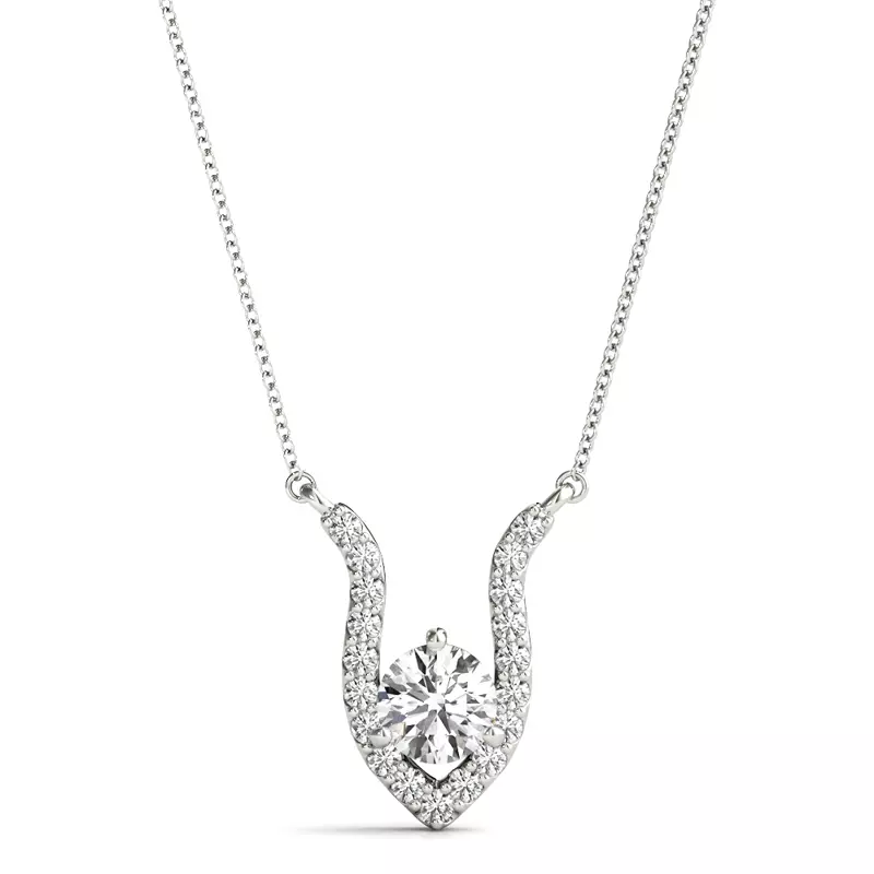 Platinum Rayna Diamond Necklace