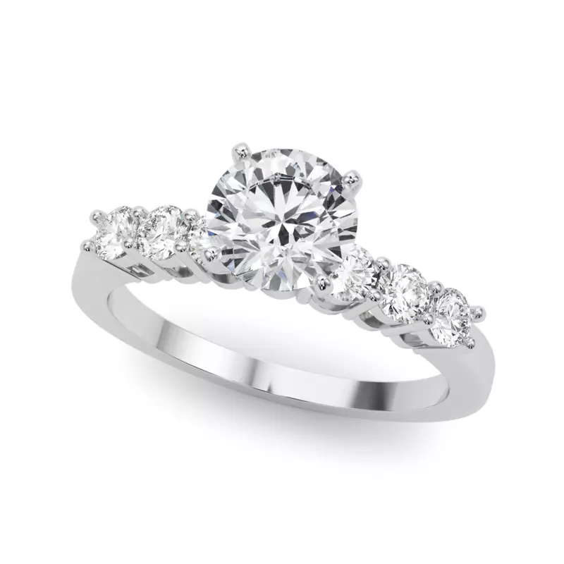 Abby Shared Prong Engagement Ring