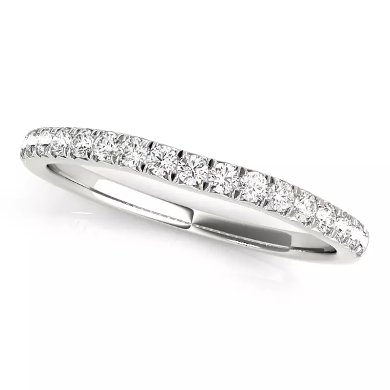 14K White Gold Rhya Band