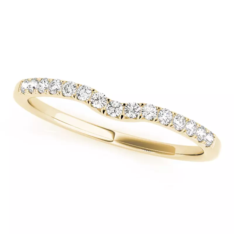 14K Yellow Gold Eleanor Band