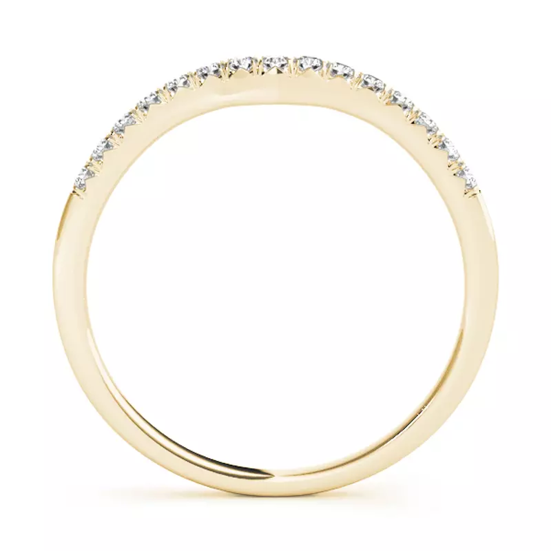 14K Yellow Gold Eleanor Band