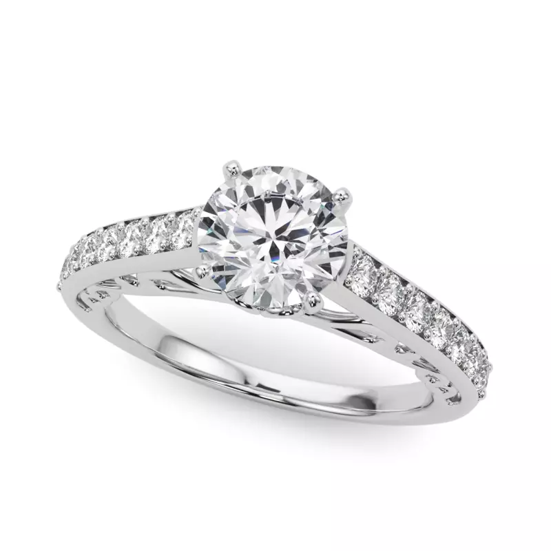 Padma Vintage Inspired Engagement Ring