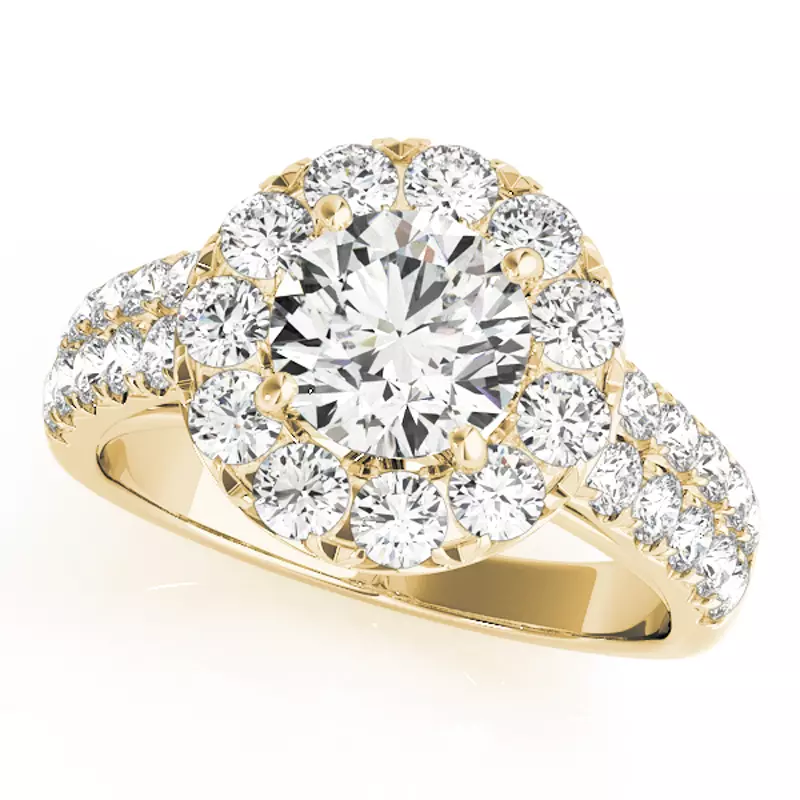 Marlowe Halo Engagement Ring