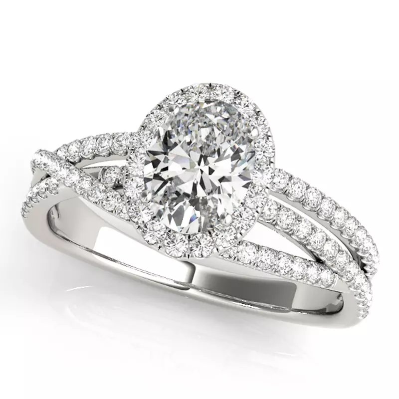 Gwyneth Halo Engagement Ring