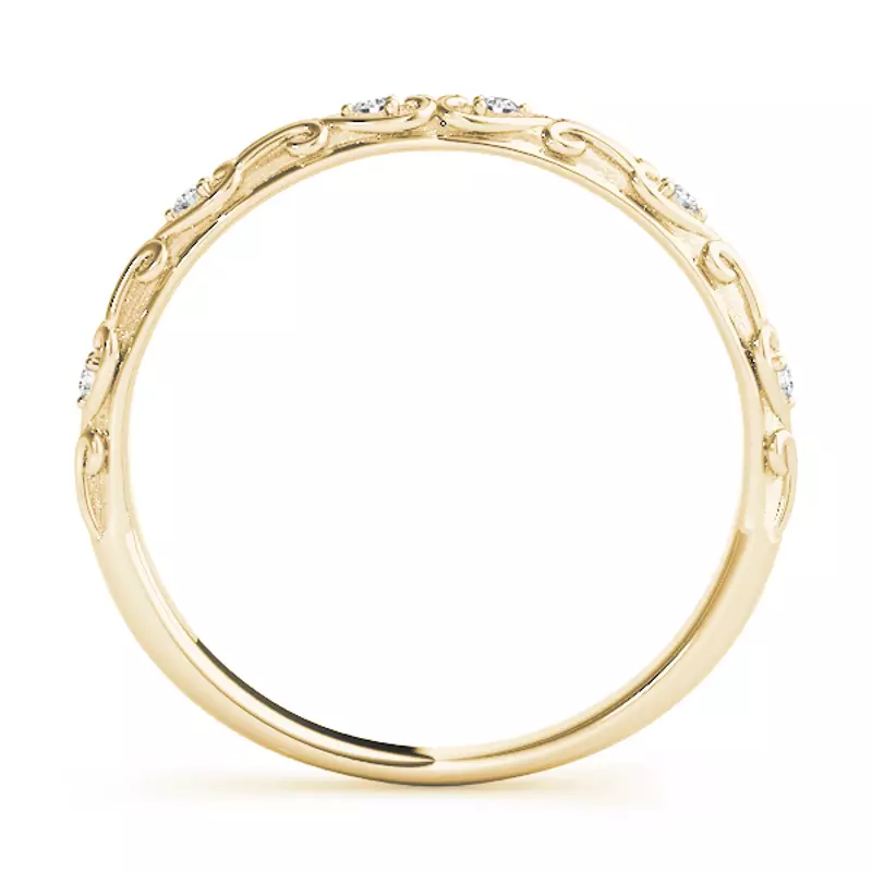 14K Yellow Gold Tegan Band