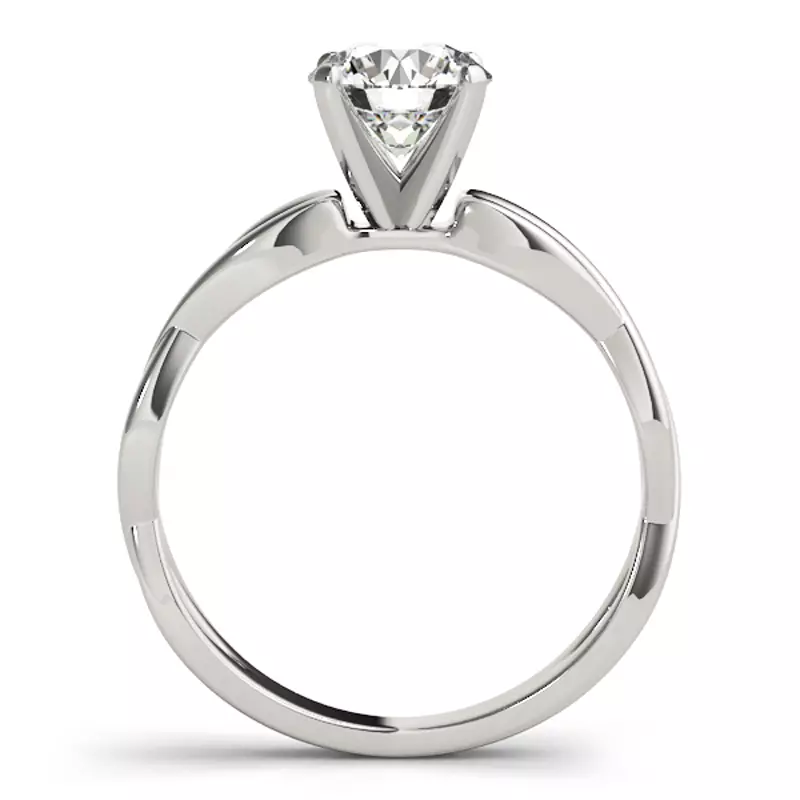 Platinum Jasmin Solitaire Engagement Ring