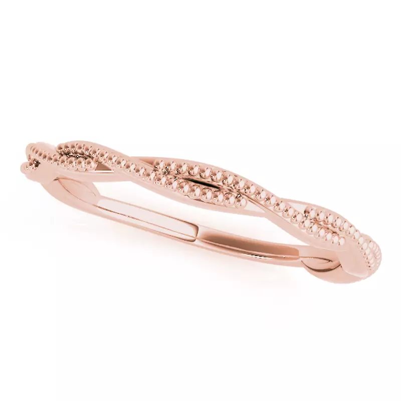 14K Rose Gold Leena Band