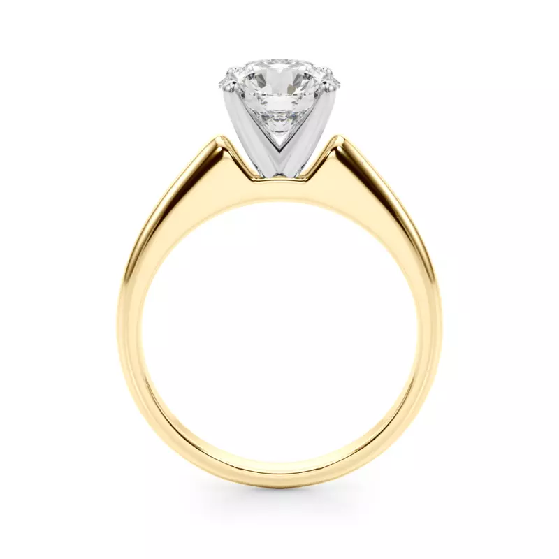 14K Yellow Gold Alexis Solitaire Engagement Ring