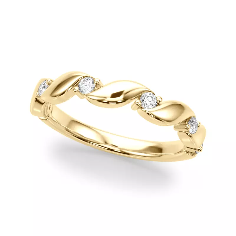 Mykonos Twist Pave Band