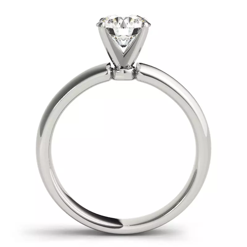 14K White Gold Rylan Solitaire Engagement Ring